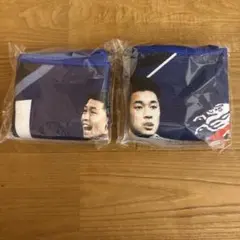 サッカー日本代表応援プリントタオルKIRIN 『護れ』『繋げ』2枚セット　非売品のサムネイル