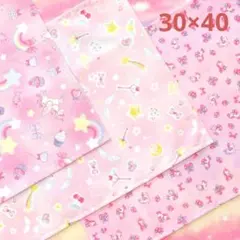 ナフキン♡ランチョンマット3枚セット ピンク 4J2