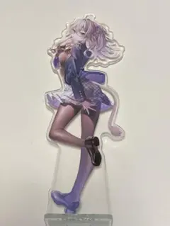 (開封済み) 獅白ぼたん GiGO 放課後のねぽらぼ ビッグアクリルスタンド