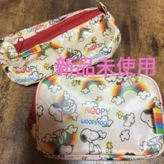 スヌーピー ポーチ ペンケース 2点セット