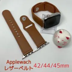 本革アップルウォッチレザーバンド　iwatchベルト　42/44/45ミリ
