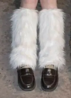 jkファー レッグウォーマー