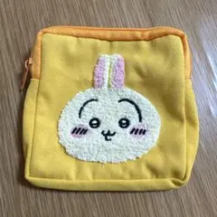 もこもこポーチ2 うさぎ