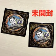 【未開封2点】西谷夕 バースデイ缶バッジ