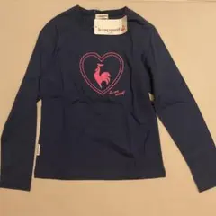 新品未使用　le coq sportif レディース 長袖Tシャツ ネイビー