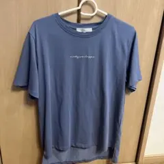 grove ロゴ刺繍 半袖Tシャツ ブルーのサムネイル