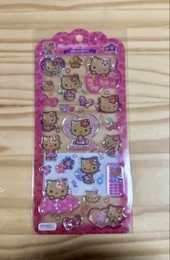 ドロップジェリーシール　日焼けキティ