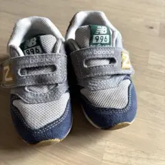 New Balance 996 ベビーシューズ グレー/ネイビー