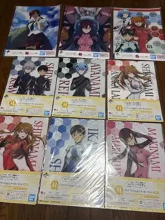 エヴァンゲリオン クリアファイル・ビジュアルシート