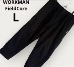 ワークマン FieldCore 機能性パンツ L 撥水加工 ブラック 黒 速乾性