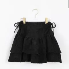 evelyn 編み上げフリルスカート