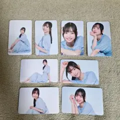 松本麗世 ファンクラブ限定トレカ （B） ノーマルコンプセット 8種
