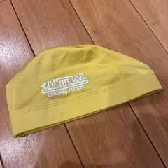 CENTRAL SPORTS 水泳帽 黄色M