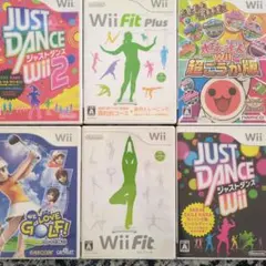 Wii ゲームソフト 6本セットまとめ売り