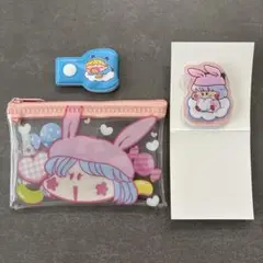 ミルモでポン コードホルダー フラットポーチ アクリルクリップ 《3点セット》