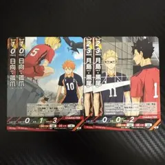 ハイキュー　バボカ　HV-P01　烏野　音駒　セット