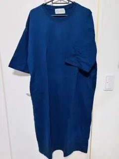 Chaco closet 半袖Tシャツ ワンピース　ネイビーのサムネイル