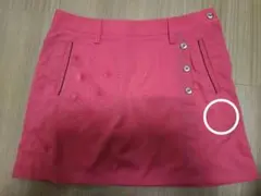 ADIDAS GOLF ゴルフ インナー付ストレッチスカート M　ピンク