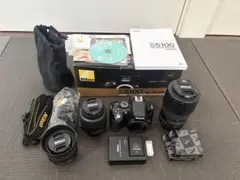 Nikon D5100 ダブルズームキット + 35mm F1.8G 単焦点 Nikon D5100 ダブルズームキット + 35mm F1.8G 単焦点 - メルカリ