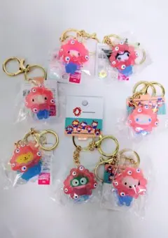 サンリオ ミャクミャク 立体マスコット　クリア　キーホルダー　コンプリートセット