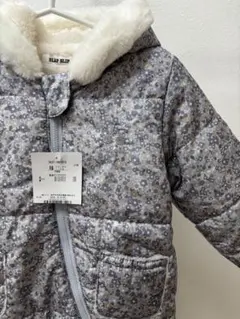 《美品》SLIPSLIP 花柄ベビーアウター 70〜80センチ