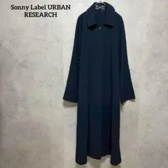 アーバンリサーチ　　トレンチコート　ブラック　ベルト付き　Free