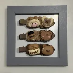 ヘアクリップ 3個セット①