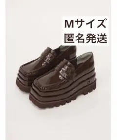 美品◎Darich エナメルプラットフォームローファー M 新品☆ Darich エナメルプラットフォームローファー BRN M - メルカリ