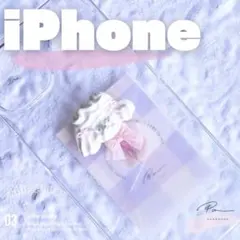 【iPhone16】ホイップわんちゃん韓国かわいいスマホケースホイップデコピンク