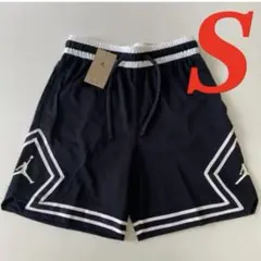 【新品】ジョーダン ナイキ バスパン【S】ダイアモンド メッシュショーツ 黒のサムネイル