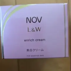 NOV L&W エンリッチクリーム 美白クリームのサムネイル