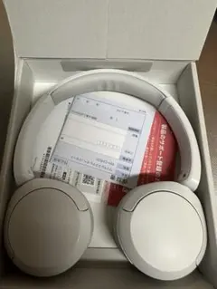 SONY ワイヤレスヘッドホン ホワイト