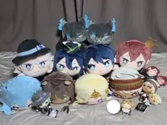 【まとめ売り】ツイステッドワンダーランド メガジャンボ寝そべり ぬいぐるみ 他