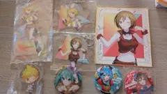 プロセカ　MEIKO　初音ミク　鏡音リン　鏡音レン　缶バッチ　アクスタ　セット