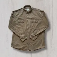 Cabela’s L Tall コットンシャツ ベージュ系