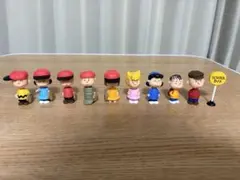 【PEANUTS】　スヌーピー　ならぶんです　10体まとめ売り