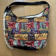 カラフルな抽象模様 ハンドバッグ