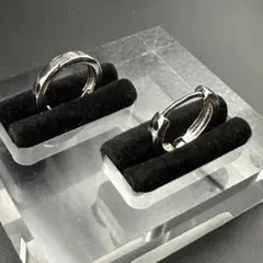 メンズ レディース シンプル フープピアス 12mm 韓国 両耳 p002ia