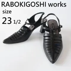 【未使用】♡RABOKIGOSHI works ♡ ストーム風サンダル rabokigoshi works ラボ キゴシ ワークス RABOKIGOSHI 50?本革
