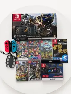スイッチ モンハンライズ スペシャルエディション プロコン＋ソフト4本