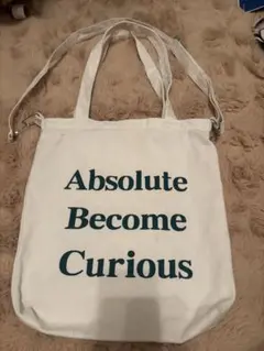 Absolute Become Curious トートバッグ