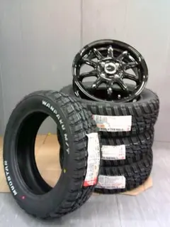 送料込☆新品セット☆S315+マッドスターM/T☆155/65R14☆ハイゼット 