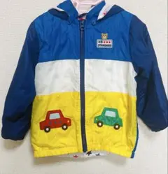 ミキハウス ホットビスケッツ ウィンドブレーカー パーカー 100