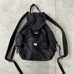 希少 美品 Y2K EASTBOY 00s ナイロン リュック ブラック 赤刺繍
