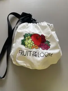 新品未使用タグ付 FRUIT OF THE LOOM 巾着型ショルダーバッグのサムネイル