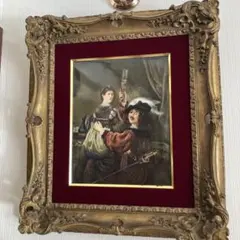 大化けの可能性？19世紀様式「モンツァの尼僧」模写油彩 レンブラント派 古典絵画 約20号 100年以上前 西洋古典絵画「モンツァの尼僧」レンブラント派
