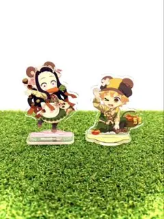 鬼滅の刃　実りの秋まつり　ランダムアクリルスタンド禰豆子・善逸セット