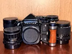 PENTAX 67 中判 本体 グリップ付き レンズセット　おまけあり PENTAX 67 中判 本体 グリップ付き レンズセット おまけあり - メルカリ