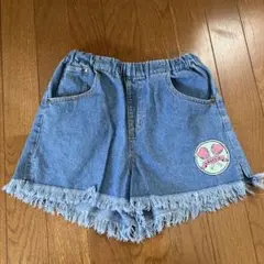 ANAP デニム ショートパンツ　S（140〜150）