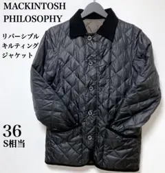 リバーシブル キルティングジャケット